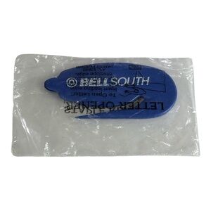 Vintage bell South  Blue Letter Opener